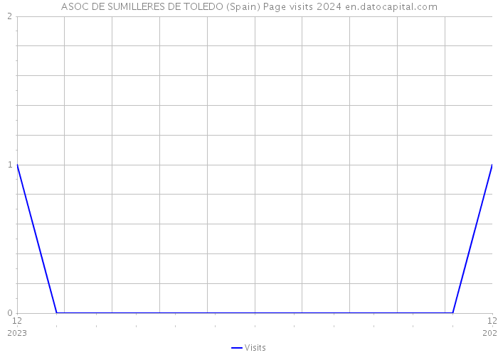 ASOC DE SUMILLERES DE TOLEDO (Spain) Page visits 2024 