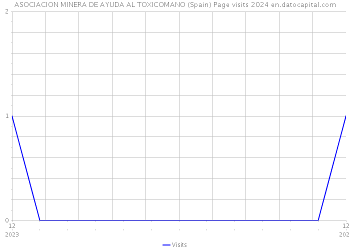 ASOCIACION MINERA DE AYUDA AL TOXICOMANO (Spain) Page visits 2024 