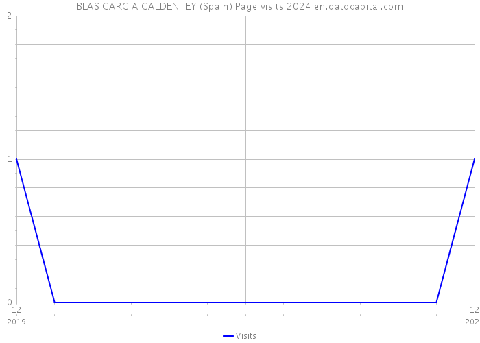 BLAS GARCIA CALDENTEY (Spain) Page visits 2024 