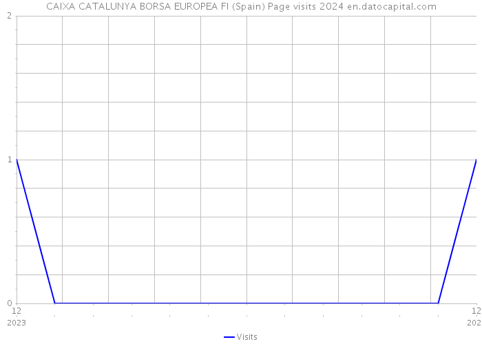 CAIXA CATALUNYA BORSA EUROPEA FI (Spain) Page visits 2024 