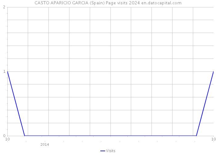 CASTO APARICIO GARCIA (Spain) Page visits 2024 