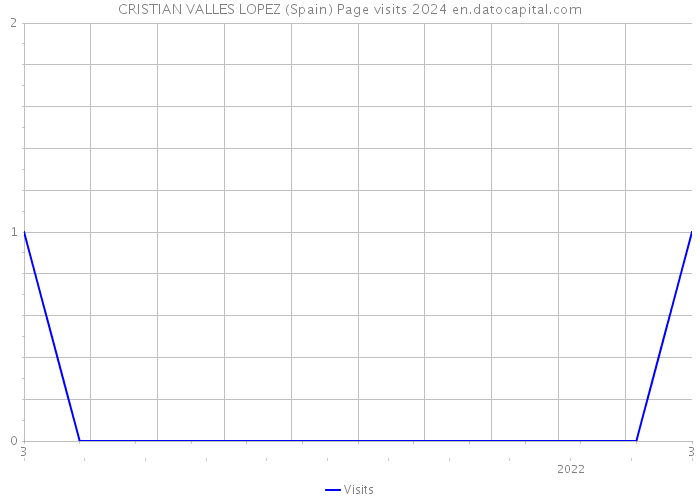 CRISTIAN VALLES LOPEZ (Spain) Page visits 2024 