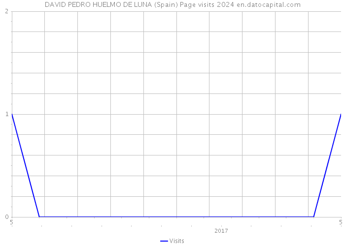 DAVID PEDRO HUELMO DE LUNA (Spain) Page visits 2024 