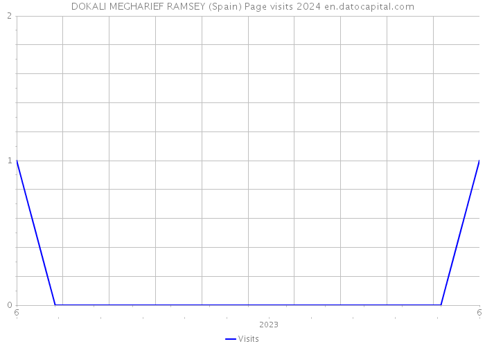 DOKALI MEGHARIEF RAMSEY (Spain) Page visits 2024 