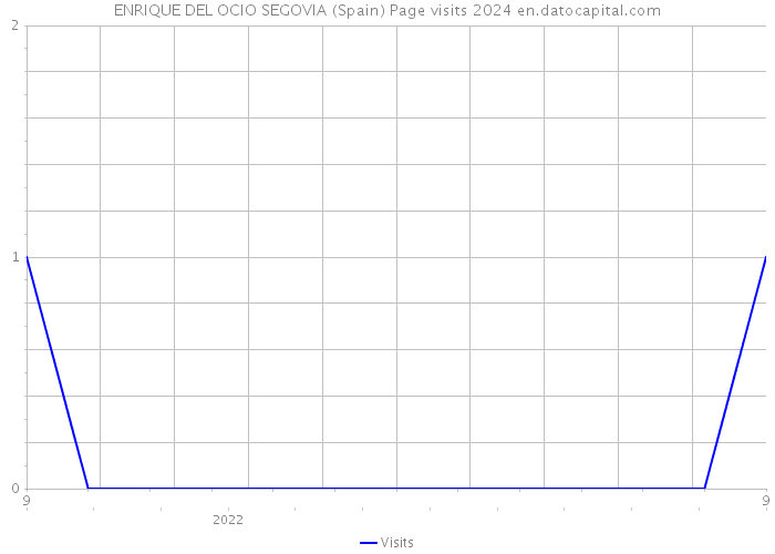 ENRIQUE DEL OCIO SEGOVIA (Spain) Page visits 2024 