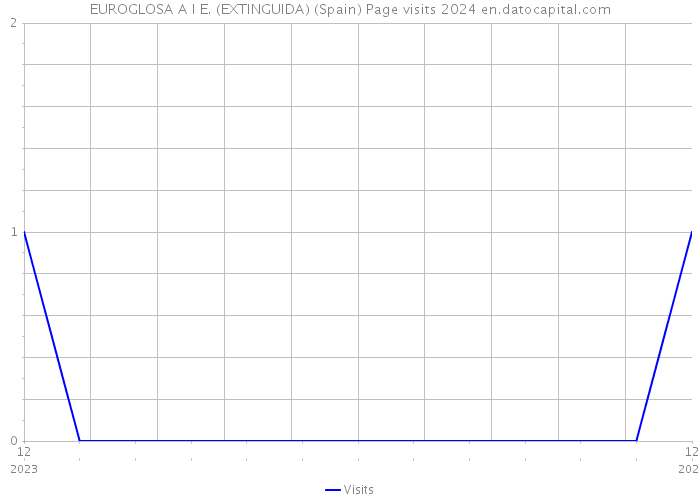 EUROGLOSA A I E. (EXTINGUIDA) (Spain) Page visits 2024 