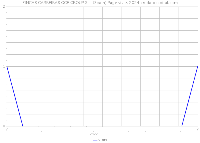 FINCAS CARREIRAS GCE GROUP S.L. (Spain) Page visits 2024 