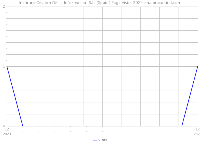 Instituto Gestion De La Informacion S.L. (Spain) Page visits 2024 