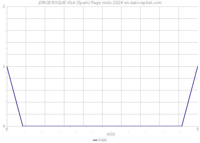 JORGE ROQUE VILA (Spain) Page visits 2024 