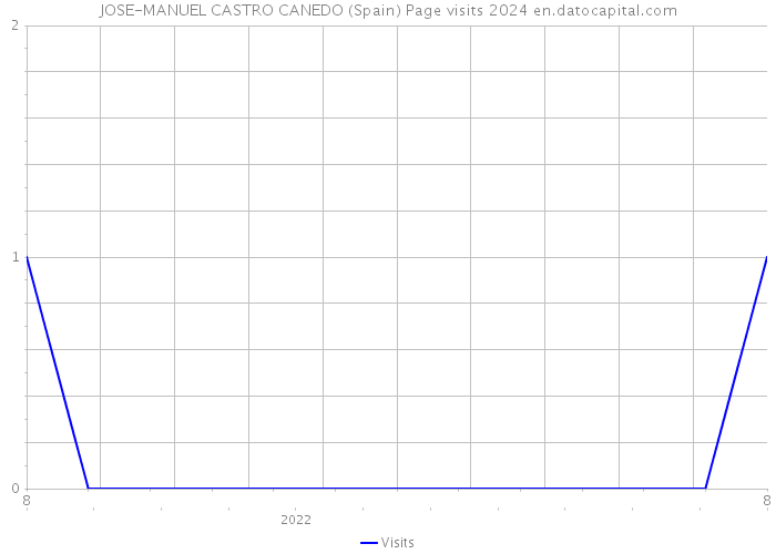 JOSE-MANUEL CASTRO CANEDO (Spain) Page visits 2024 