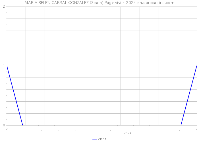 MARIA BELEN CARRAL GONZALEZ (Spain) Page visits 2024 