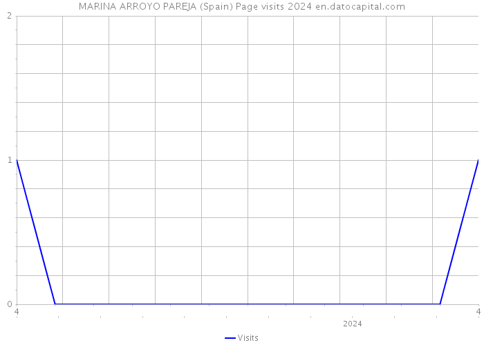 MARINA ARROYO PAREJA (Spain) Page visits 2024 