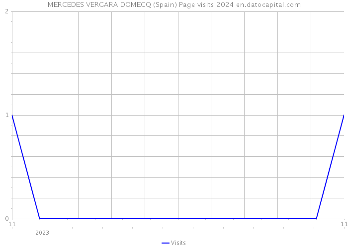 MERCEDES VERGARA DOMECQ (Spain) Page visits 2024 