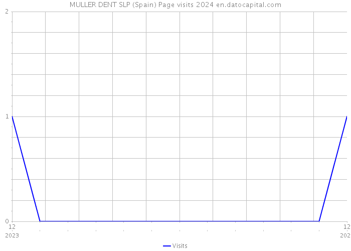 MULLER DENT SLP (Spain) Page visits 2024 