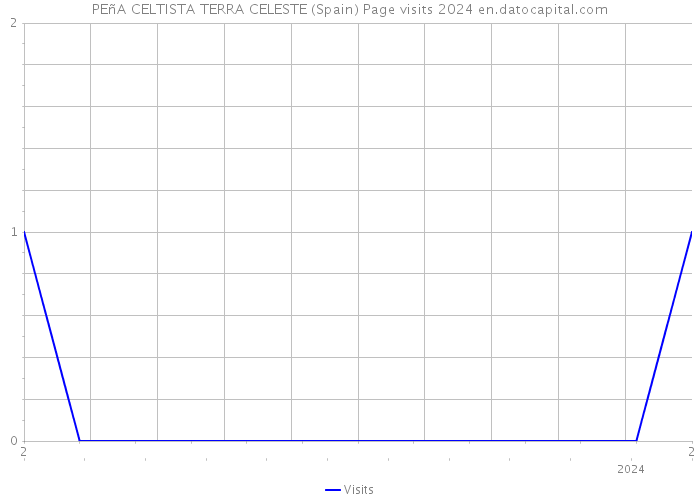 PEñA CELTISTA TERRA CELESTE (Spain) Page visits 2024 