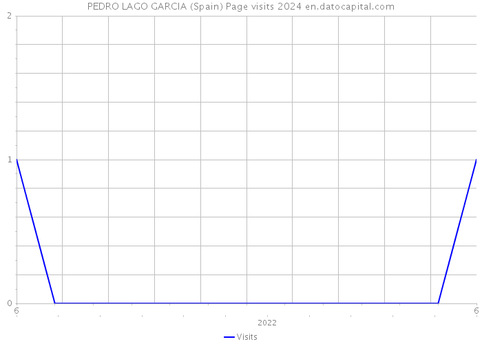 PEDRO LAGO GARCIA (Spain) Page visits 2024 
