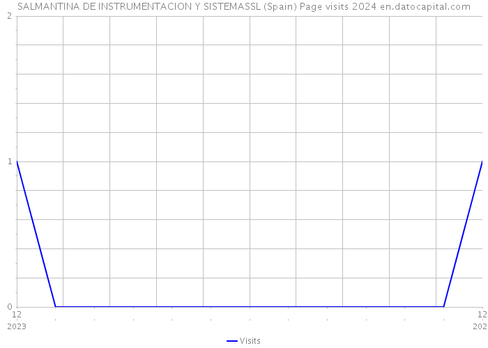 SALMANTINA DE INSTRUMENTACION Y SISTEMASSL (Spain) Page visits 2024 