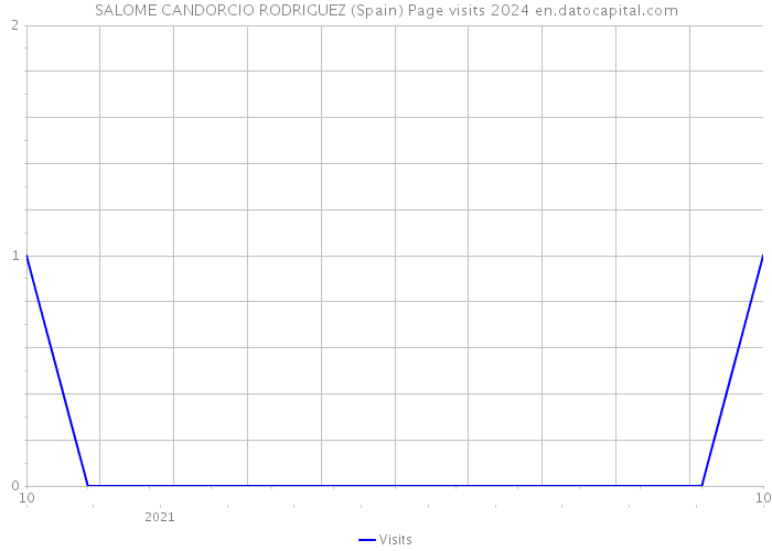 SALOME CANDORCIO RODRIGUEZ (Spain) Page visits 2024 