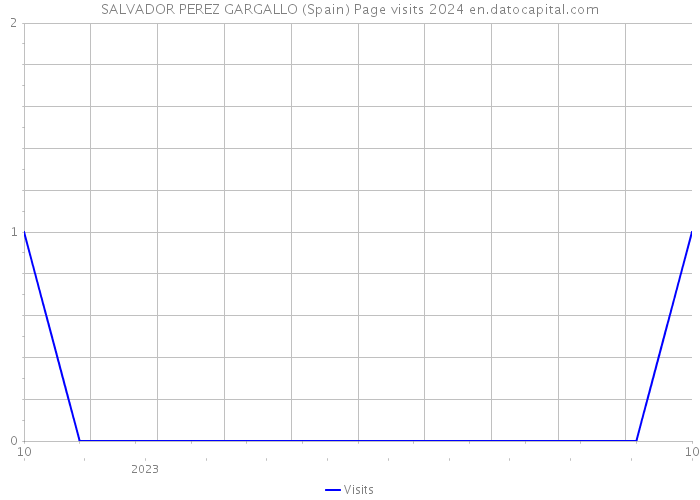 SALVADOR PEREZ GARGALLO (Spain) Page visits 2024 