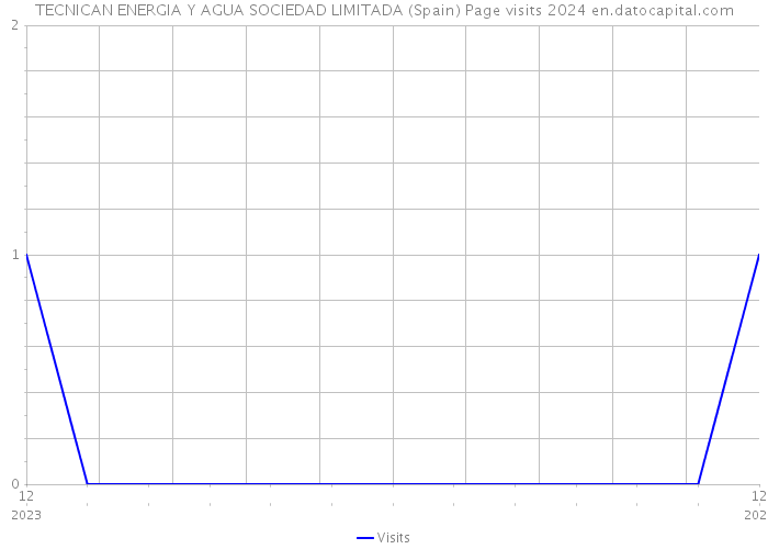 TECNICAN ENERGIA Y AGUA SOCIEDAD LIMITADA (Spain) Page visits 2024 