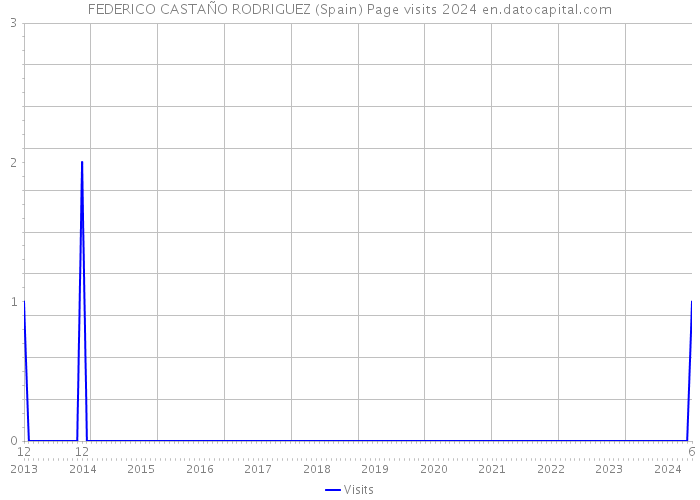 FEDERICO CASTAÑO RODRIGUEZ (Spain) Page visits 2024 