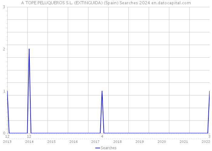 A TOPE PELUQUEROS S.L. (EXTINGUIDA) (Spain) Searches 2024 