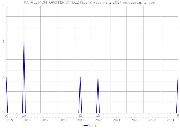 RAFAEL MONTORO FERNANDEZ (Spain) Page visits 2024 