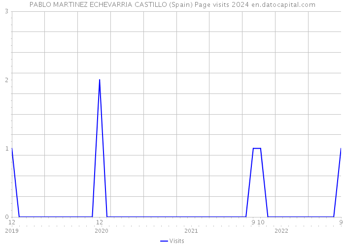 PABLO MARTINEZ ECHEVARRIA CASTILLO (Spain) Page visits 2024 