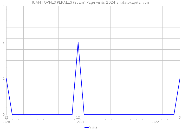 JUAN FORNES PERALES (Spain) Page visits 2024 