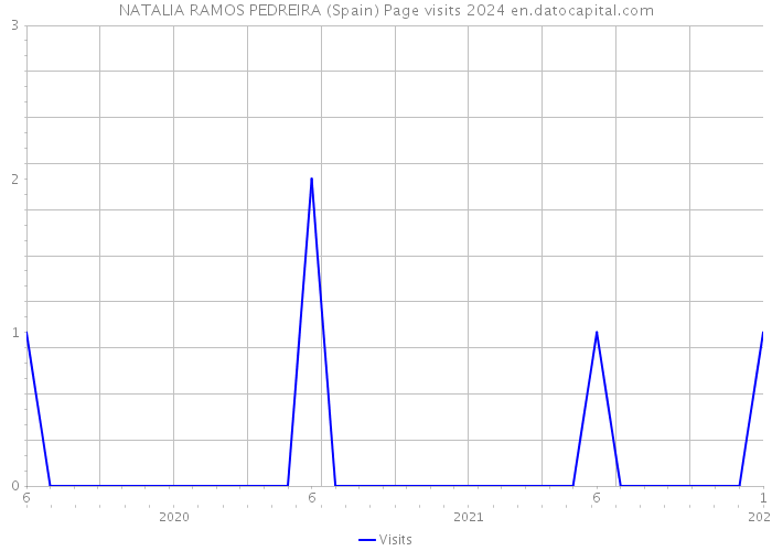 NATALIA RAMOS PEDREIRA (Spain) Page visits 2024 