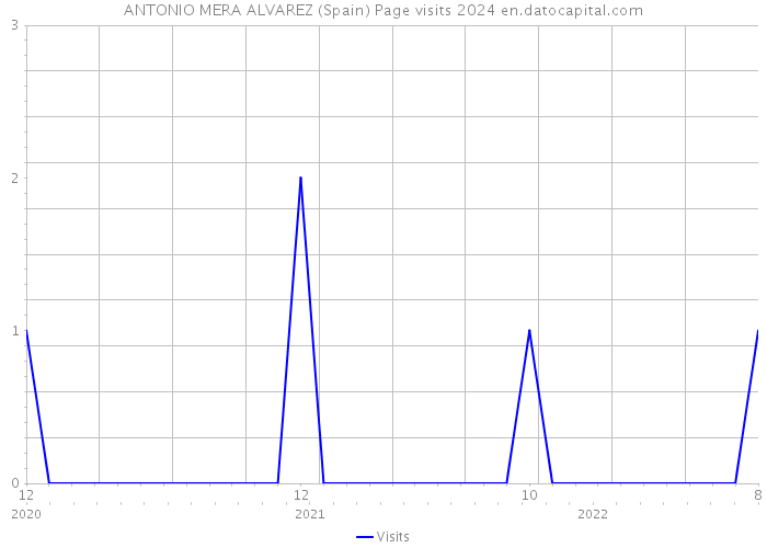 ANTONIO MERA ALVAREZ (Spain) Page visits 2024 