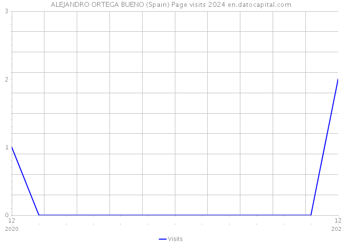 ALEJANDRO ORTEGA BUENO (Spain) Page visits 2024 