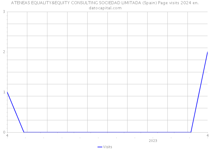 ATENEAS EQUALITY&EQUITY CONSULTING SOCIEDAD LIMITADA (Spain) Page visits 2024 