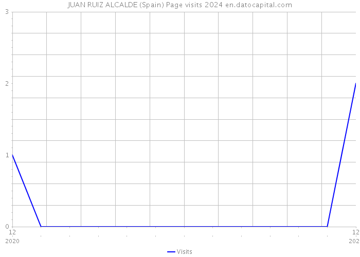 JUAN RUIZ ALCALDE (Spain) Page visits 2024 