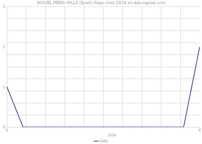 MIGUEL PEREA MILLA (Spain) Page visits 2024 