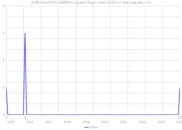JOSE SALAS FIGUEREDO (Spain) Page visits 2024 