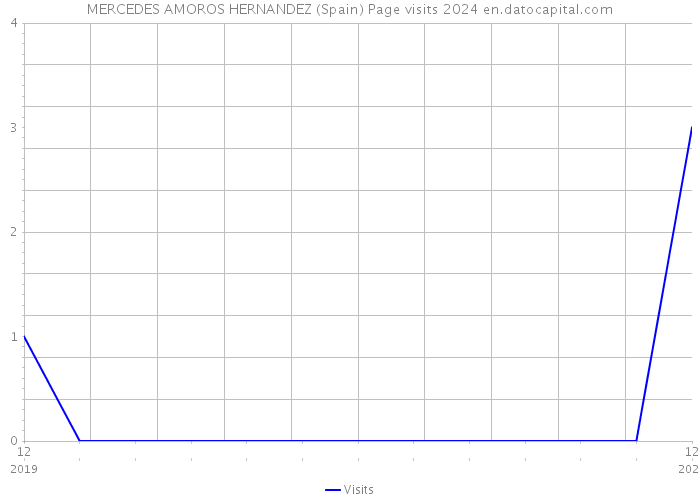 MERCEDES AMOROS HERNANDEZ (Spain) Page visits 2024 