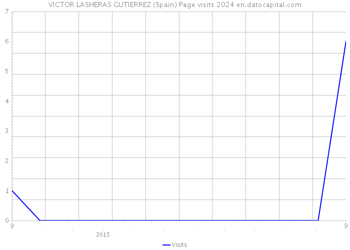VICTOR LASHERAS GUTIERREZ (Spain) Page visits 2024 