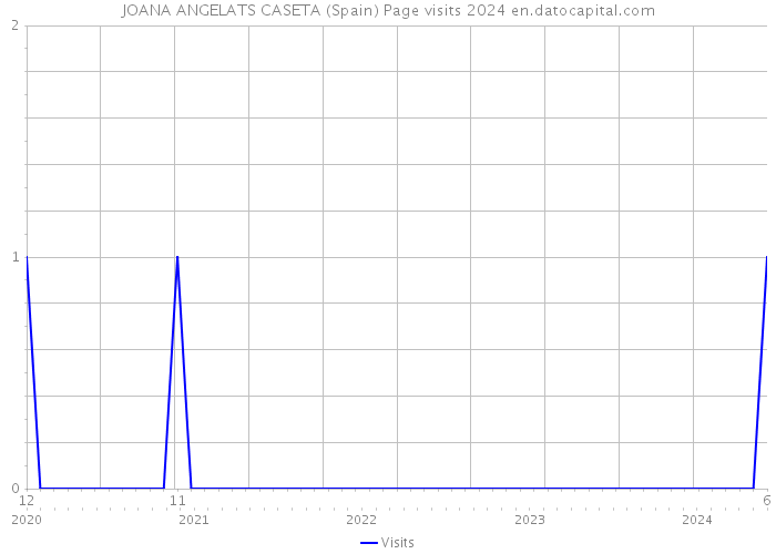 JOANA ANGELATS CASETA (Spain) Page visits 2024 