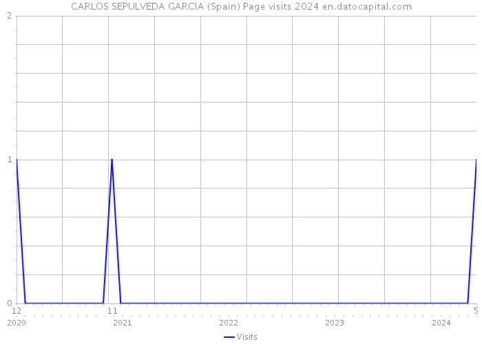 CARLOS SEPULVEDA GARCIA (Spain) Page visits 2024 