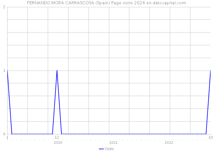 FERNANDO MORA CARRASCOSA (Spain) Page visits 2024 