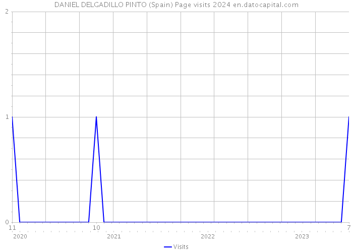 DANIEL DELGADILLO PINTO (Spain) Page visits 2024 