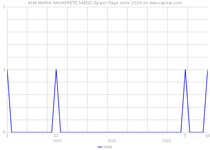 ANA MARIA NAVARRETE SAENZ (Spain) Page visits 2024 
