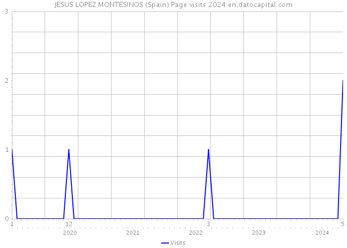 JESUS LOPEZ MONTESINOS (Spain) Page visits 2024 