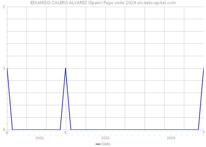 EDUARDO CALERO ALVAREZ (Spain) Page visits 2024 