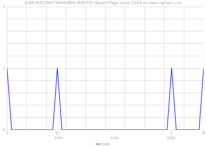 JOSE ANTONIO MANCERA MARTIN (Spain) Page visits 2024 