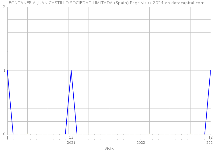 FONTANERIA JUAN CASTILLO SOCIEDAD LIMITADA (Spain) Page visits 2024 