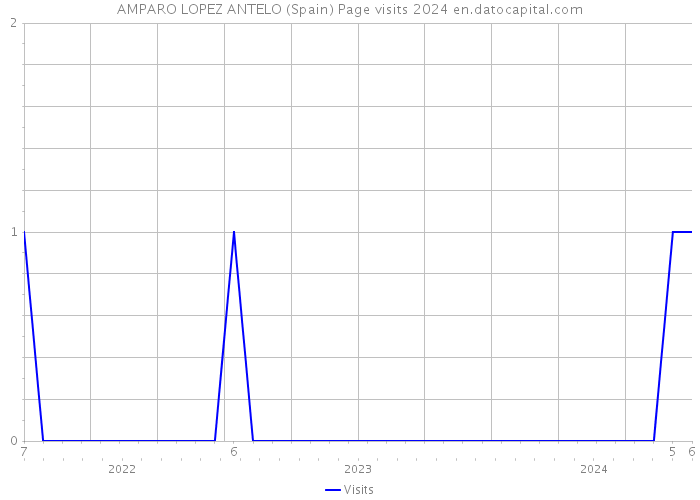 AMPARO LOPEZ ANTELO (Spain) Page visits 2024 