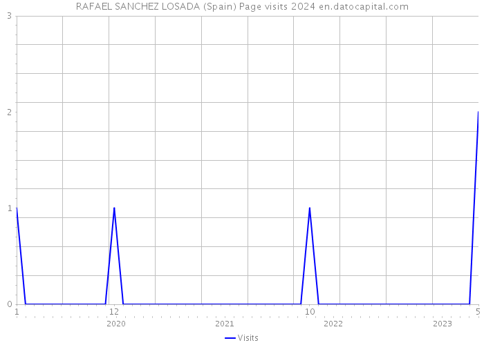 RAFAEL SANCHEZ LOSADA (Spain) Page visits 2024 