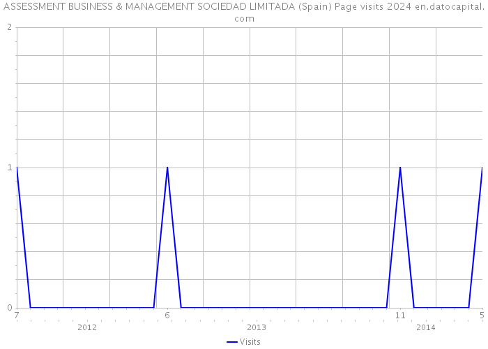 ASSESSMENT BUSINESS & MANAGEMENT SOCIEDAD LIMITADA (Spain) Page visits 2024 